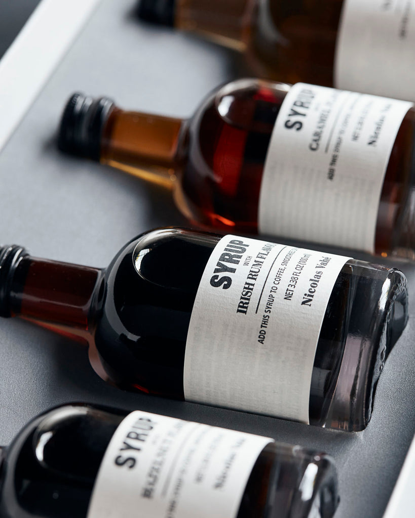 Gaveæske, Nicolas Vahé The syrup collection 4 x 10 cl.