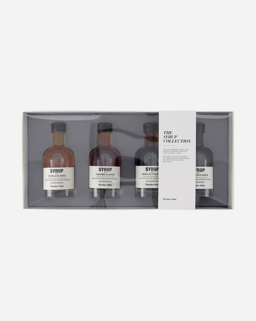 Gaveæske, Nicolas Vahé The syrup collection 4 x 10 cl.