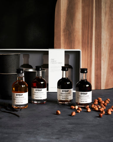 Gaveæske, Nicolas Vahé The syrup collection 4 x 10 cl.