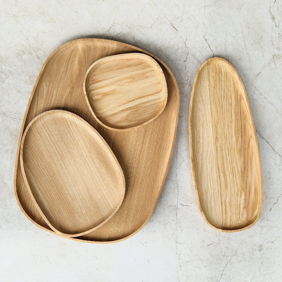 Vindfall | Serveringsbakke | Langt | 35 x 14 x 1,5 cm